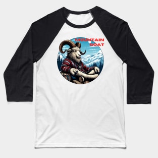 Mountain Goat Baseball T-Shirt